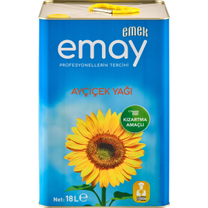 18 L Emay Ayçiçek Yağı – Teneke