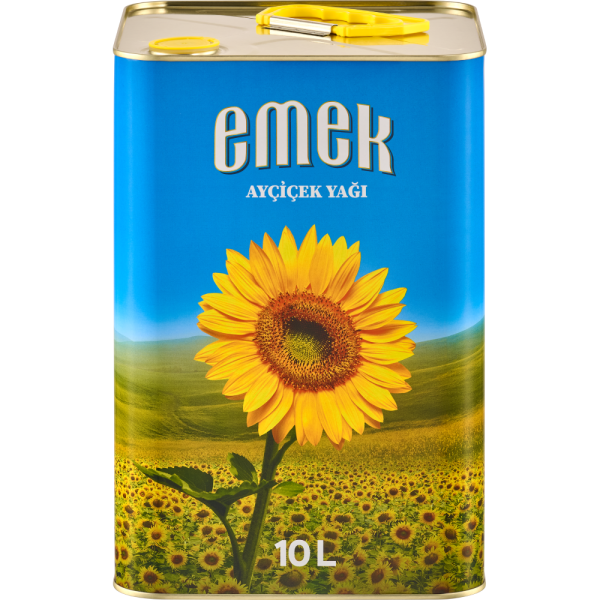 10 L Emek Ayçiçek Yağı - Teneke