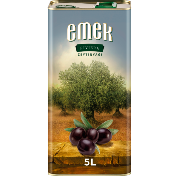 5 L Emek Riviera Zeytinyağı - Teneke