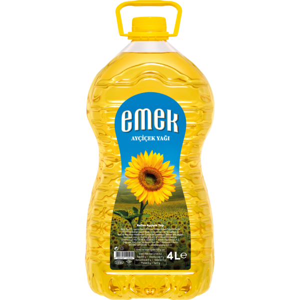 4 L Emek Ayçiçek Yağı - Pet