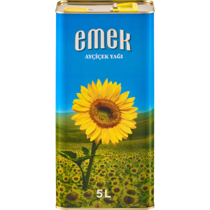 5 L Emek Ayçiçek Yağı - Teneke