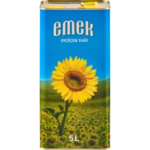 5 L Emek Ayçiçek Yağı - Teneke